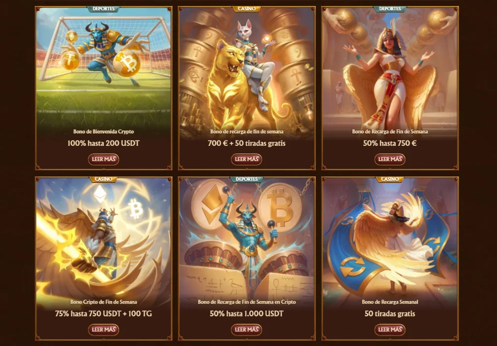 Amunra Casino Promociones y Bonos Deportivos